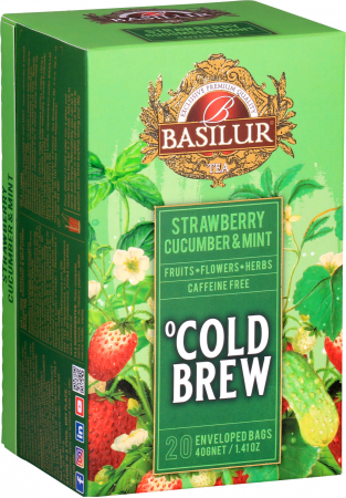 Infuzie fructe - Cold Brew Strawberry, Cucumber&Mint