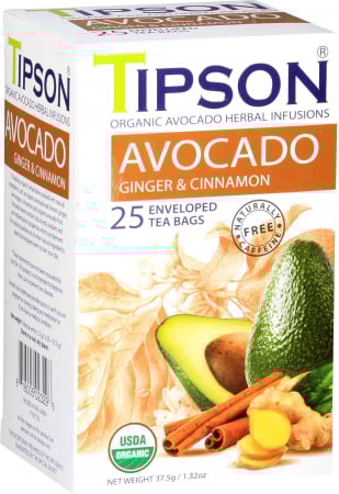 Tipson - Organic Avocado Ginger & Cinnamon