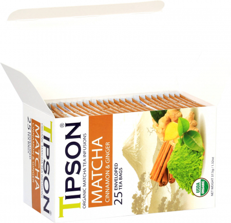 Organic Matcha Cinnamon & Ginger [2]