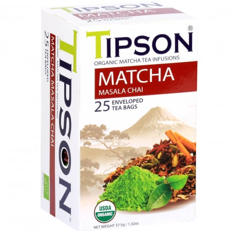 Tipson - Organic Matcha Masala Chai