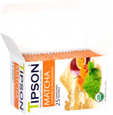 Organic Matcha Turmeric & Passion Fruit [2]