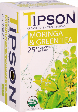 Tipson - Organic Moringa Green Tea