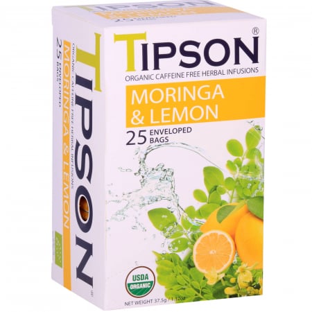 Tipson - Organic Moringa Lemon