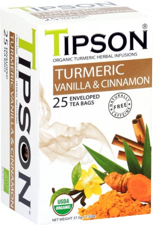 Tipson - Organic Turmeric Vanilla & Cinnamon
