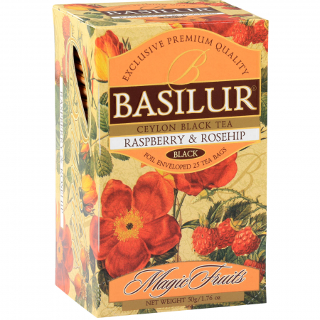 Ceai negru - Raspberry&Rosehip (25*2gr)