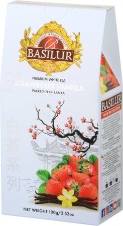 Basilur Refill - White Tea Strawberry Vanilla Refill