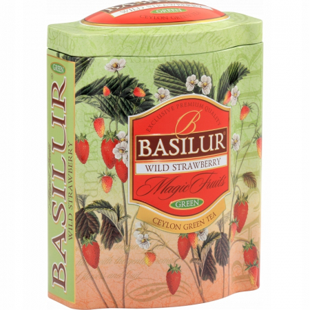 Ceai verde - Wild Strawberry - cutie metalica 100g