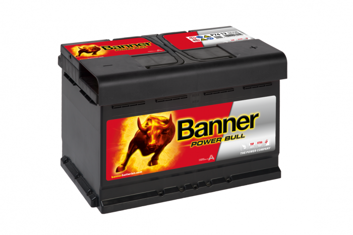 Baterie Auto BANNER POWER BULL 74AH P7412 [1]