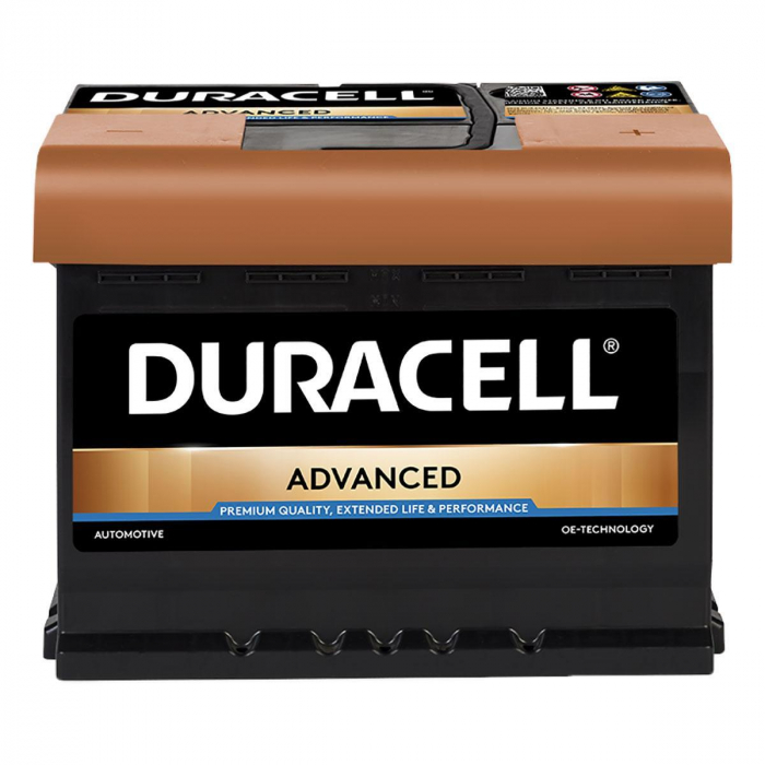 Baterie Auto DURACELL ADVANCED 60AH 540A DA60T [1]