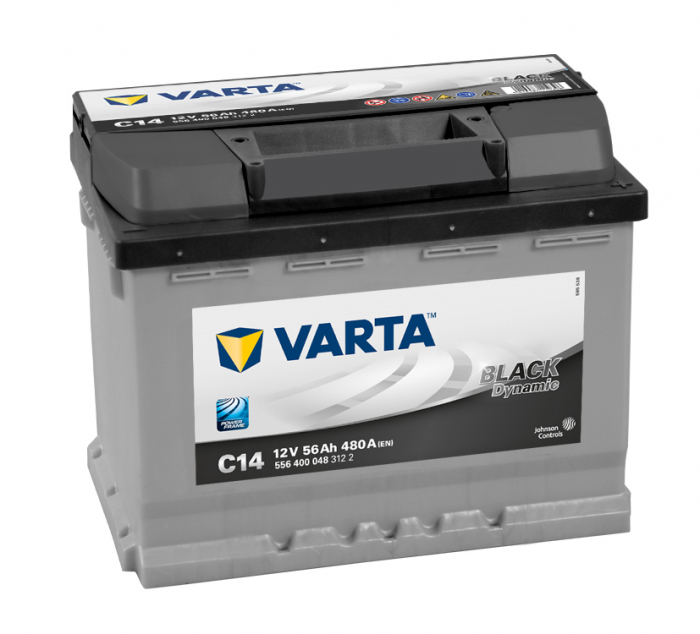 Baterie Auto VARTA BLACK DYNAMIC 56AH 480A 5564000483122 [1]
