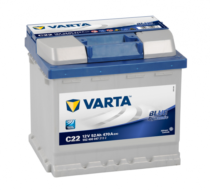 Baterie Auto VARTA BLUE DYNAMIC 52AH 470A 5524000473132 [1]