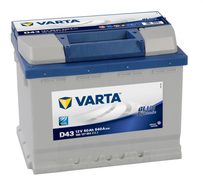 Baterie Auto VARTA BLUE DYNAMIC 60AH 540A 5601270543132 [1]