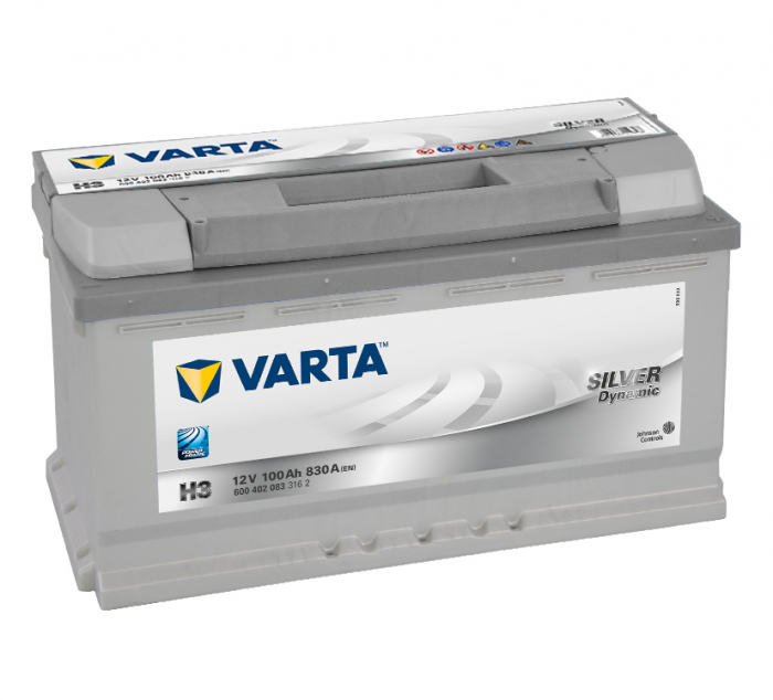 Baterie Auto VARTA SILVER DYNAMIC 100AH 830A 6004020833162 [1]