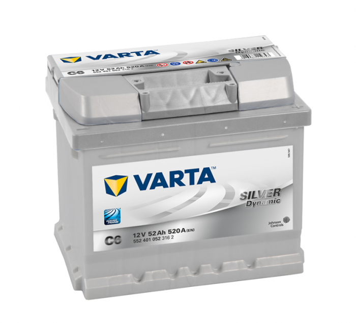 Baterie Auto VARTA SILVER DYNAMIC 52AH 520A 5524010523162 [1]
