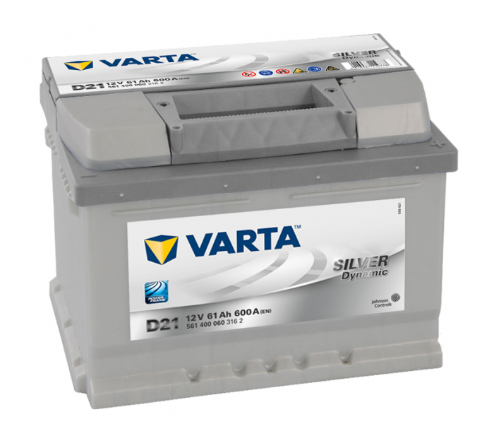 Baterie Auto VARTA SILVER DYNAMIC 61AH 600A 5614000603162 [1]