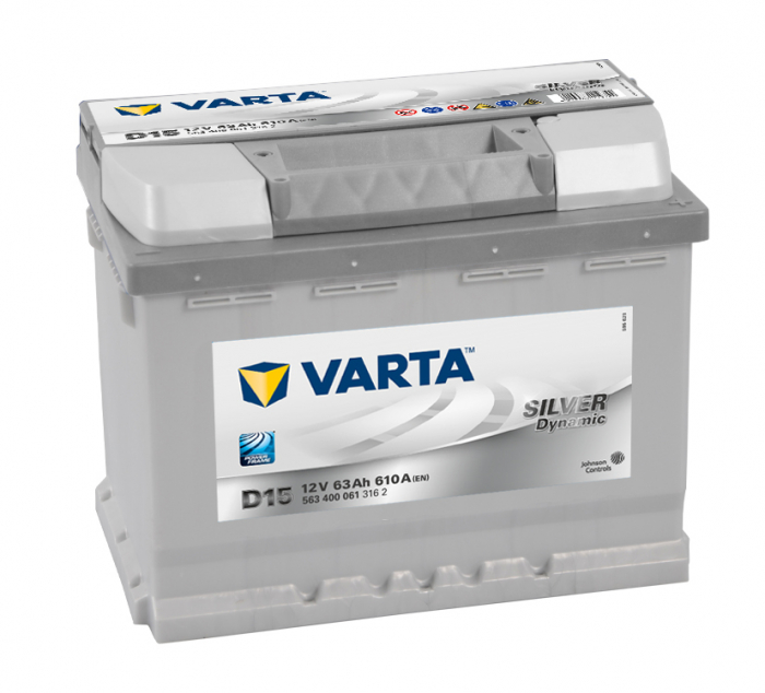 Baterie Auto VARTA SILVER DYNAMIC 63AH 610A 5634000613162 [1]