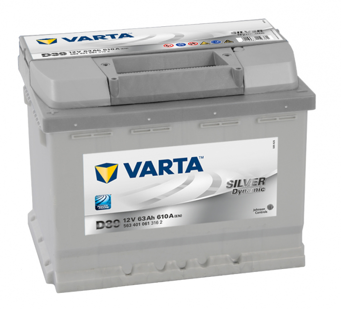 Baterie Auto VARTA SILVER DYNAMIC 63AH 610A 5634010613162 [1]