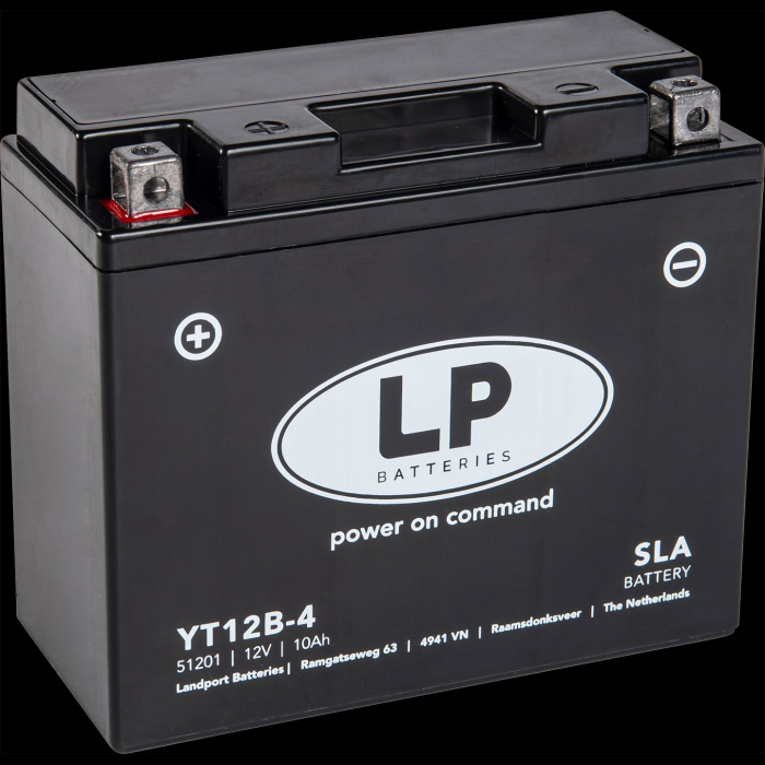 Baterie Motocicleta LANDPORT AGM cu pachet acid 10AH LPYT12B-4 [1]