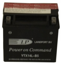Baterie Motocicleta LANDPORT AGM cu pachet acid 12AH LPYTX14L-BS [1]