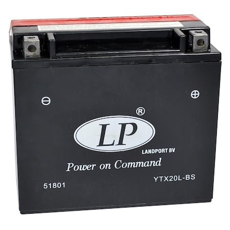 Baterie Motocicleta LANDPORT AGM cu pachet acid 18AH LPYTX20L-BS [1]