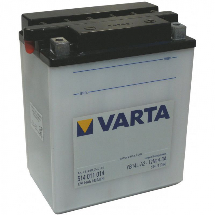 Baterie Motocicleta VARTA 14AH 140A 514011014A514 [1]
