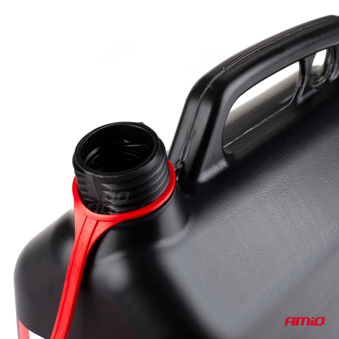 Canistră plastic combustibil 5L AMiO-02887 – Recipient transport benzină, motorină și uleiuri [3]