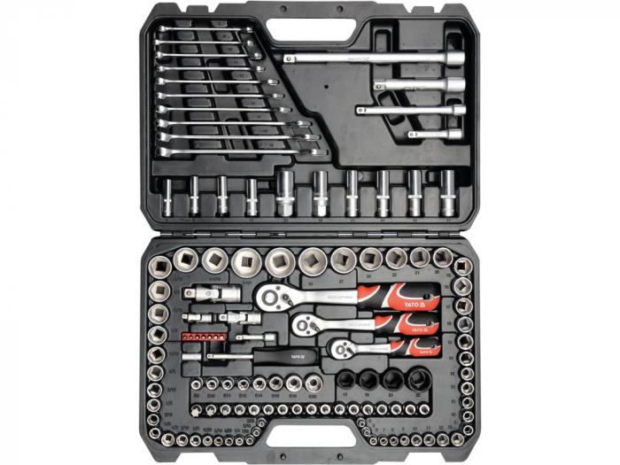 YT-38801 Trusa chei tubulare 120 piese MATRIC&SAE [2]