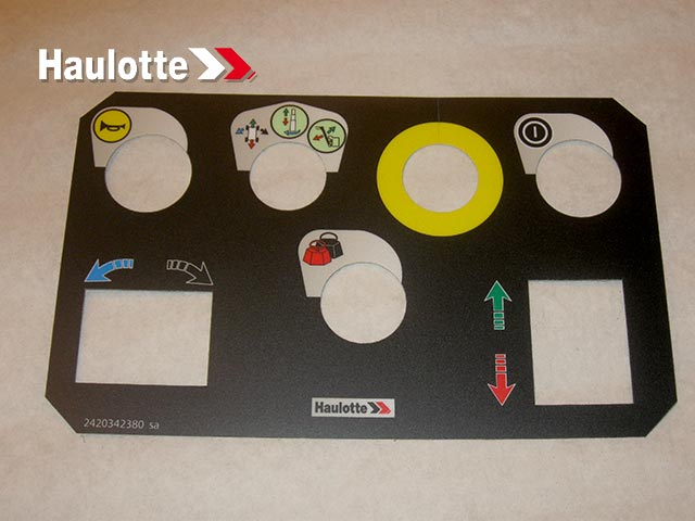 Abtibild telecomanda nacela Haulotte STAR 8, STAR 10 [2]