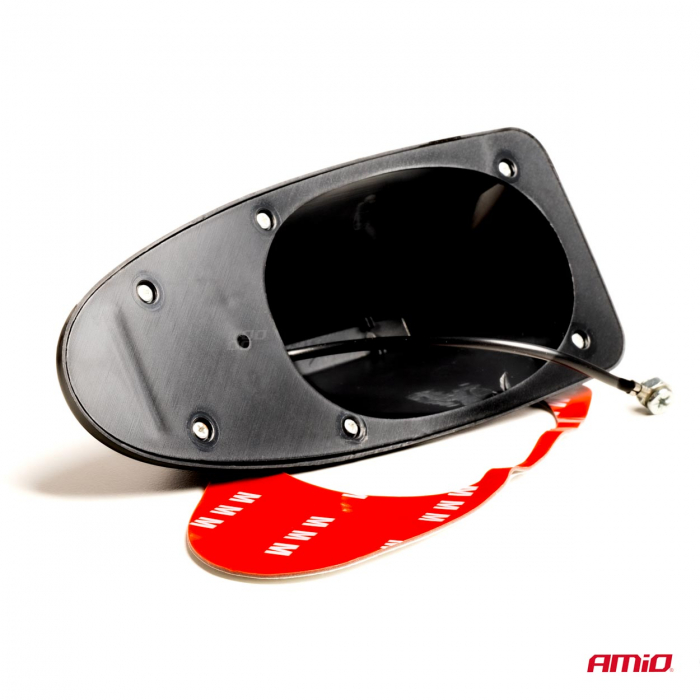 Antena auto activa AM - FM tip COADA DE RECHIN culoare NEGRU [3]