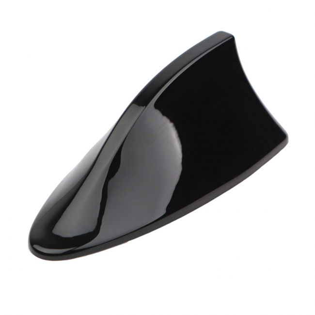 Antena auto activa AM - FM tip "SHARK TAIL" culoare NEGRU [3]