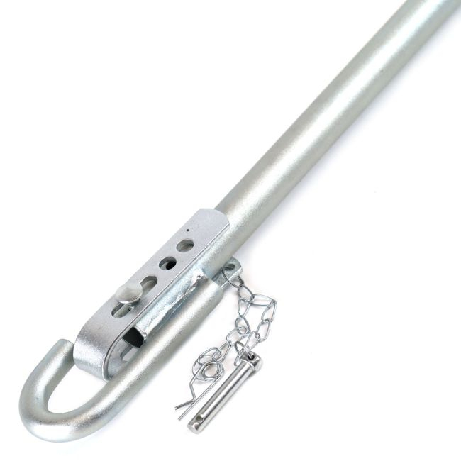 Bara de tractare pliabila rigida, 3 Tone, lungime 205cm cu amortizor, TUV CE [4]