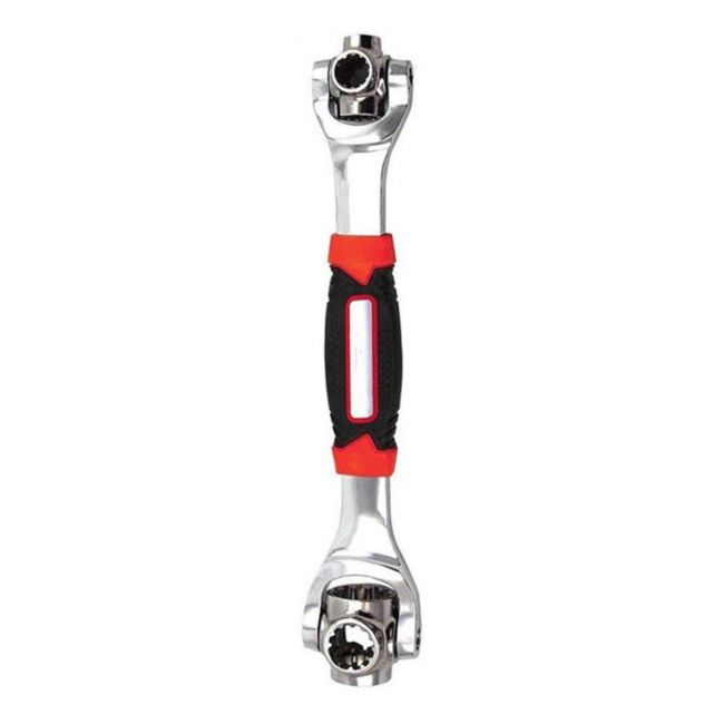 Cheie tubulara universala multifunctionala din metal rezistent, 8-19mm, AVX-AG476B [2]
