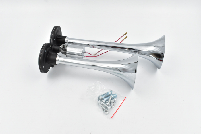 Claxon electric 24V - Goarna 24V cu 2 trompete [3]