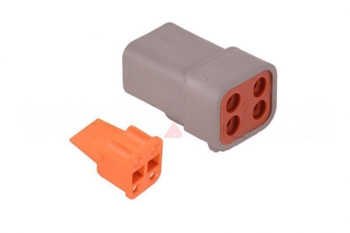 Conector electric Deutsch 4 pini tată DTP06-4S CO-DTP04M [2]