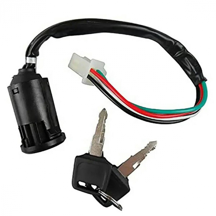 Contact Universal de pornire cu cheie pentru vehicule offroad, ATV, SSV, quad, moto sau utilaje agricole [3]