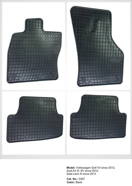 Covoare cauciuc AUDI A3 III – 8V 2012 ( 0397, P50 ) [4]