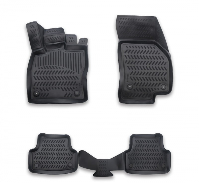 Covorase cauciuc stil tavita Audi Q2 2017-> 3D AP-1064 A80 [8]