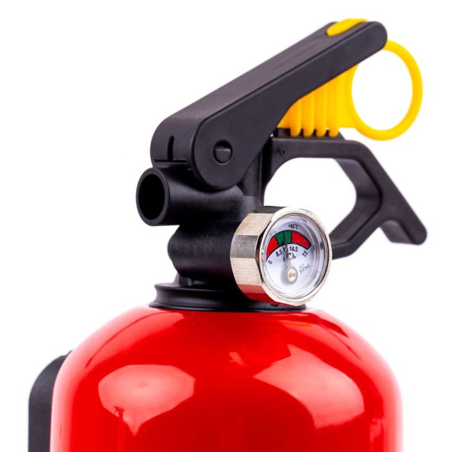 Extinctor Auto cu pulbere ABC, cu manometru si suport, 1Kg [4]