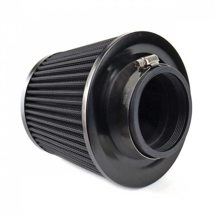 Filtru de aer conic negru cu 3 adaptoare [2]
