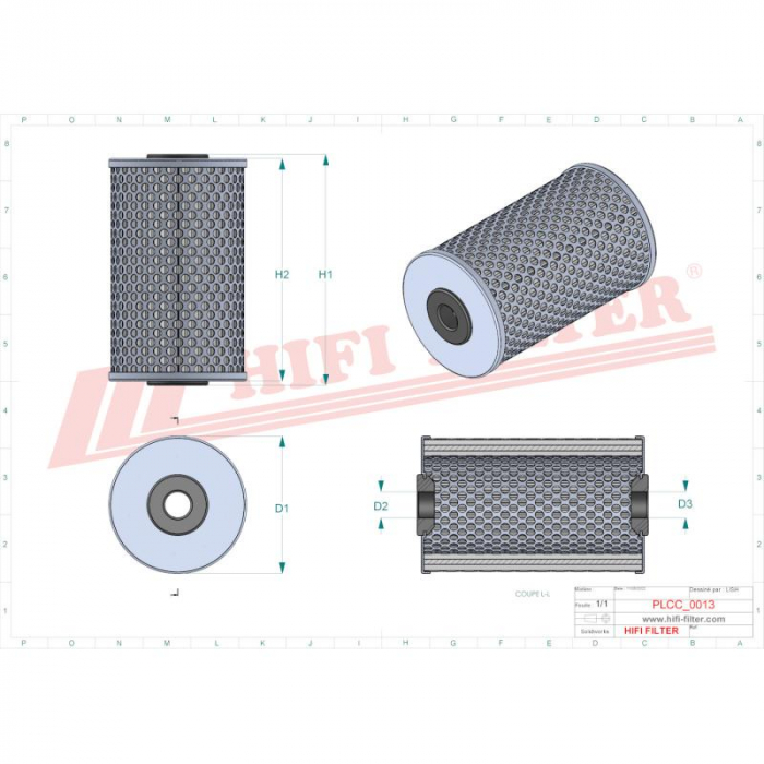 Filtru motorina SN040, SN 040, 1909108, 190911310, 582042 [2]