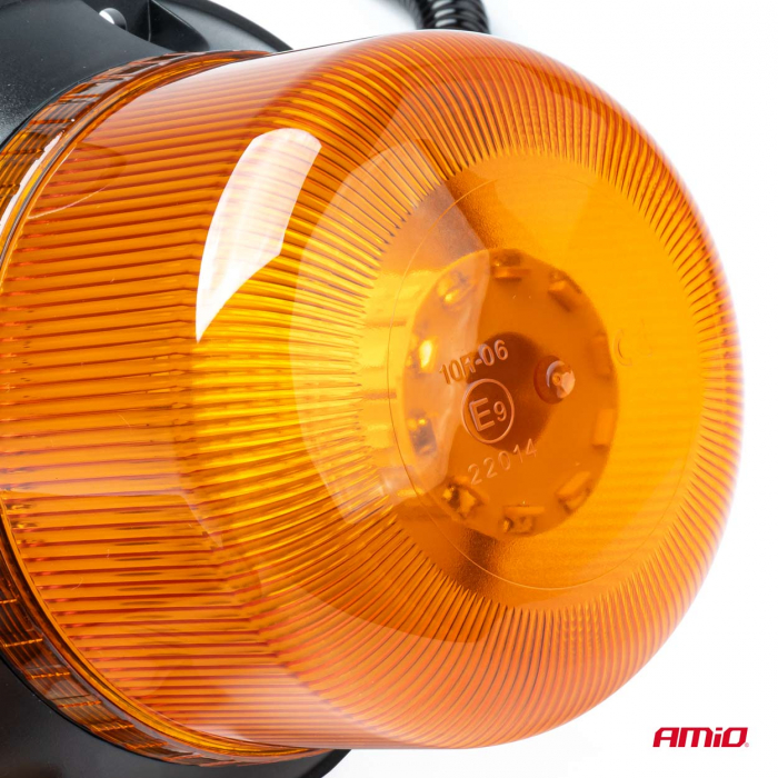 Girofar 12 24V LED W22m magnetic / 3 suruburi, ECE R10 60LED IP66 [6]