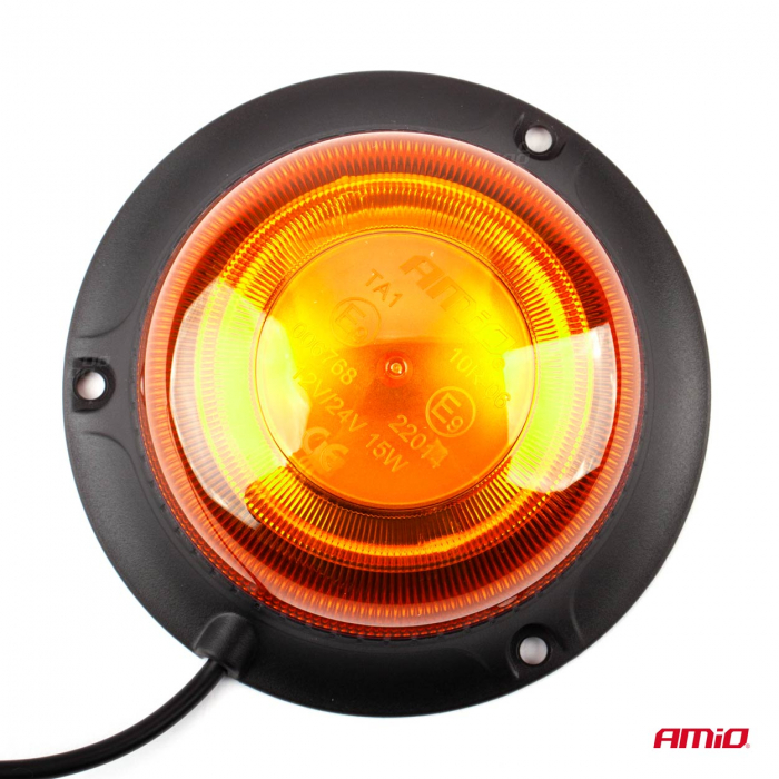 Girofar 18 leduri 12/24V W21 magnetic / 3 suruburi R65 R10 IP56 [7]