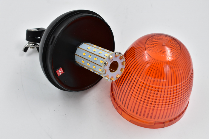 Girofar cu led 12-24V cu soclu flexibil LMB040 [5]