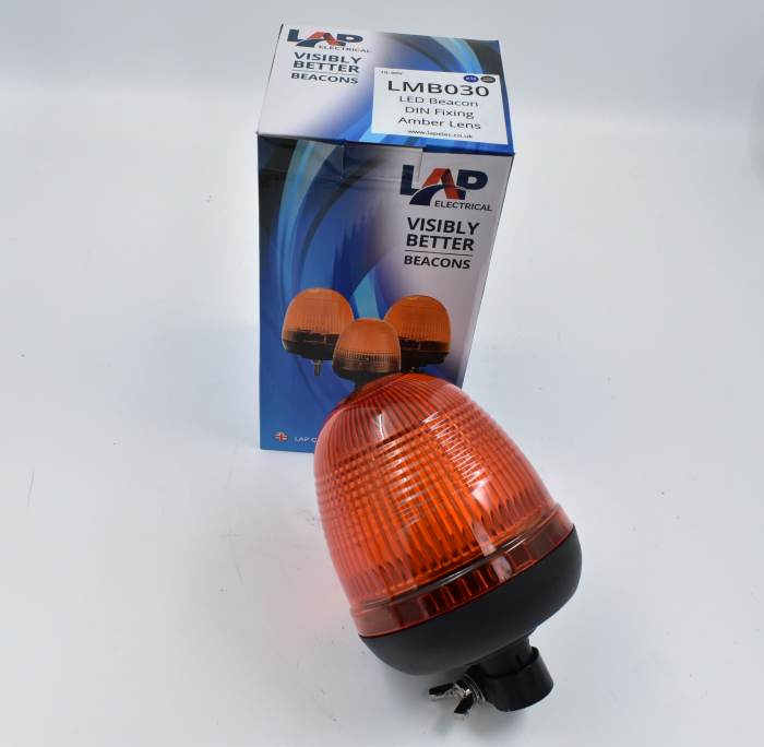 Girofar cu led 12-24V cu soclu mic LMB030 - 3 ani garantie - Made in UK [1]