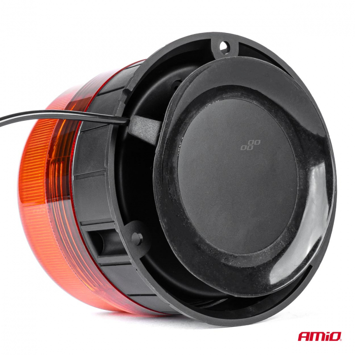 Girofar LED 12/24V cu Sticlă Galbenă - Model W09M MAG/3 BOLT [6]