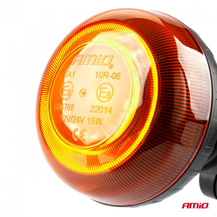 Girofar led pt tija flexibila W21pl Flex PIPE R65 R10 18LED 12/24V IP56 [6]
