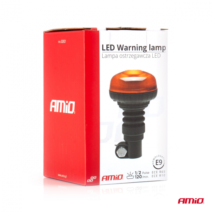 Girofar led pt tija flexibila W21pl Flex PIPE R65 R10 18LED 12/24V IP56 [3]