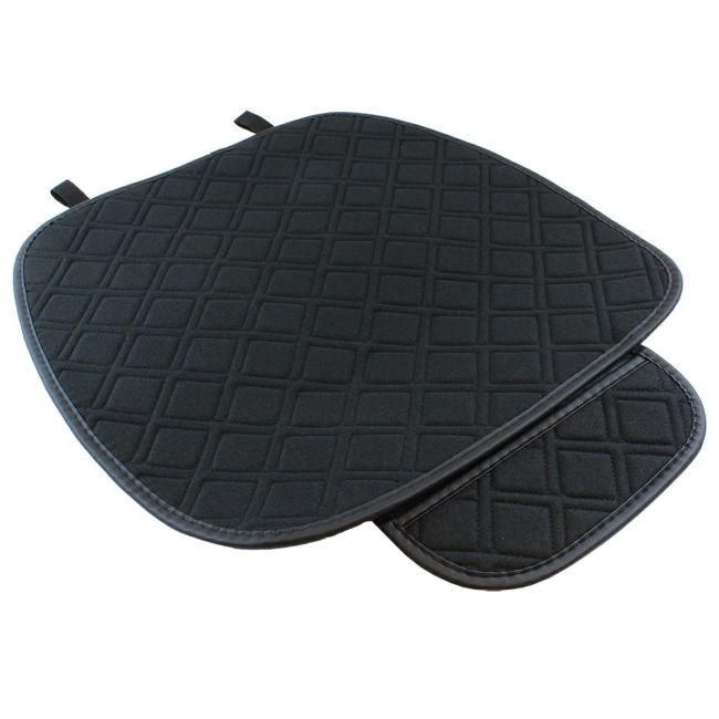 Husa Confortabila de protectie scaun sofer, foarte rezistenta, cu perforatii pentru aerisire si buzunar, culoare Neagra [2]