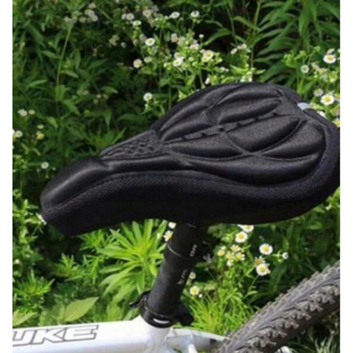 Husa universala neagra cu gel pentru scaunul bicicletei AVX-RW5D [1]