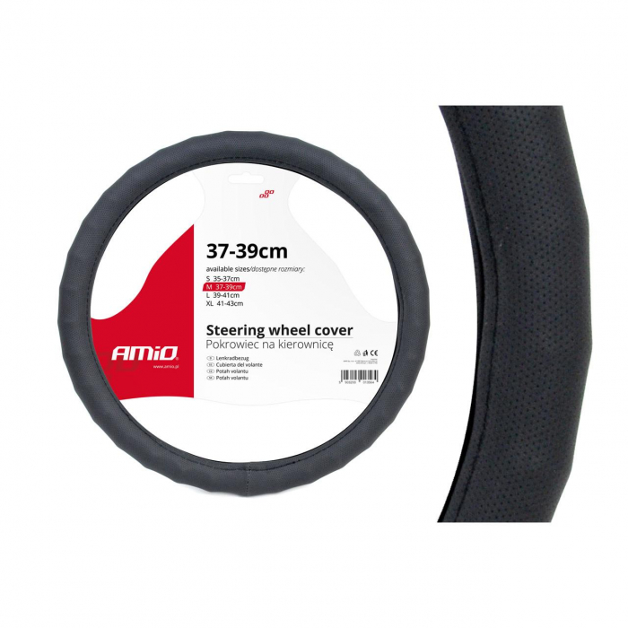 Husa volan neagra Waves SWC-14-M (37-39cm) [1]